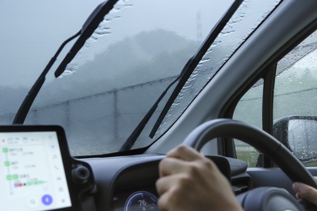 雨の運転
